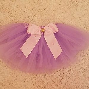 Purple pink and gold tutu